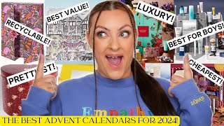 MY TOP 10 ADVENT CALENDARS 2024  All The Details You NEED [upl. by Filmore]