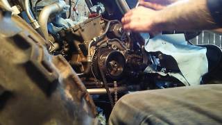 Yamaha 660 raptor changing timing chain without pulling one way [upl. by Anerev]