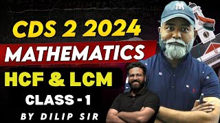 CDS Maths  HCF amp LCM Class  1 From Basic  Maths For CDS  Target CDS 2 2024 Learn With Sumit [upl. by Enyawed]