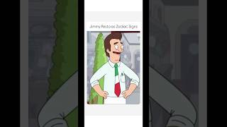 Jimmy Pesto as Zodiac Signs 🍕 bobsburgers jimmypesto [upl. by Nitsirhc]