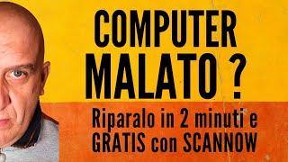 🆘🆘🆘 Il tuo PC è MALATO Riparalo in 2 MINUTI con SFC scannow [upl. by Derag190]