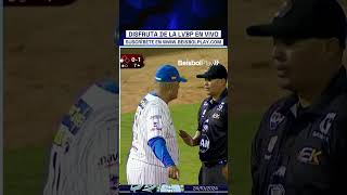 Eduardo Pérez es expulsado por primera vez con Magallanes LVBP Magallanes EduardoPerez [upl. by Lidda293]