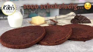 ULTRA Schokoladig Saftiger Schokokuchen  Schokoboden extra saftig und soft  Suchtfaktor [upl. by Anerda368]