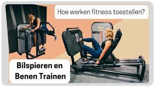 Hoe gebruik je fitnesstoestellen Vaste been en bilspiertoestellen uitgelegd [upl. by Nyvets832]