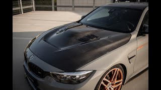 GPOWER VENTURI Carbon Motorhaube  carbon fiber bonnet  BMW M3 F80 M4 F82F83 [upl. by Ajani]