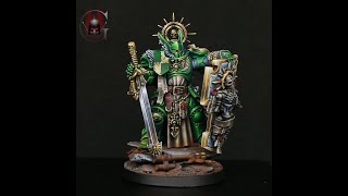 PRO painted WARHAMMER Dark Angels Captain shorts warhammer warhammer40k [upl. by Araic]