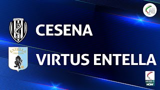 Cesena  Virtus Entella 40  Gli Highlights [upl. by Atinahs512]