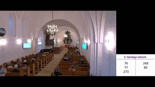 Gudstjeneste d 2 s advent 2024 Sct Nicolai kirke Aabenraa [upl. by Thorndike]