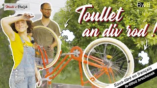 Didoullañ rod ur marchhouarn 🚲  🔧 Réparer une roue de vélo   Made e Breizh [upl. by Ellenrahc]