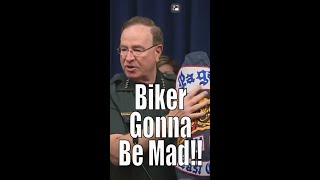 Sheriff Grady Judds Trollin of Biker Gang Member Is Just Plain Sick shorts [upl. by Schindler907]