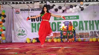 World Homoeopathic Day 2024 Dance Celebration  Last Day Video 01 Tanisha Singh Dance [upl. by Alekehs]