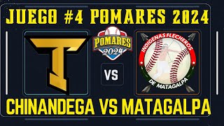 TIGRES DE CHINANDEGA VS MATAGALPA  EN VIVO JUEGO 4 CAMPEONATO POMARES 2024 [upl. by Thgiwd779]