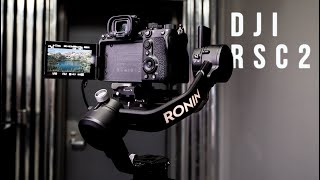 DJI RONIN RSC 2  Setup Unboxing Balancing [upl. by Currie]