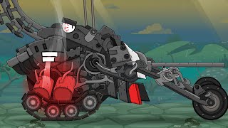 Leveling UP New Legend Cartoons about tanks [upl. by Warren]