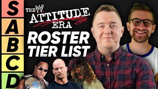 TIER LIST WWE Attitude Era Roster [upl. by Materi885]