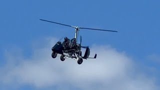 Flying the Hummingbird H2 Super Sport Gyrocopter [upl. by Yblok647]