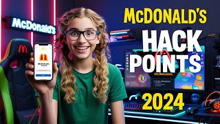 Free McDonalds App Hack 🍔 How to get Free McDonalds Points amp Food Promo Codes 2024 [upl. by Suivatna]