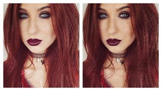 90s Grunge Makeup Tutorial  Jaclyn Hill [upl. by Acinorav355]