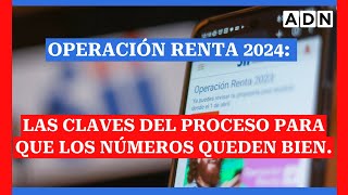 Operación renta 2024 Las claves del proceso y todo lo necesario para que los números queden bien [upl. by Illib208]