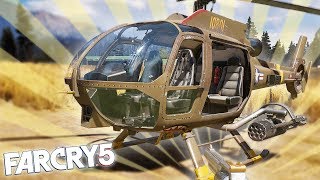 FAR CRY 5 ALL HELICOPTERS amp WEAPONS Far Cry 5 Funny Moments amp Fails [upl. by Alita198]