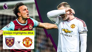 West Ham say goodbye to the Boleyn Ground with 32 win vs Manchester United  Highlights [upl. by Abehsat]