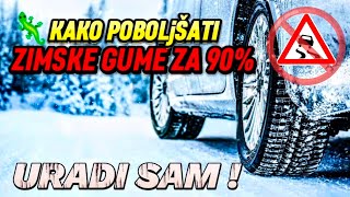 Kako poboljsati zimske gume za 90 u dva koraka URADI SAM ❄️ [upl. by Ande]