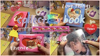 ꒰abnew vlog ꒱ รีวิวสมุดเก็บการ์ด  collect book thence love things  യ 🧾 [upl. by Yhtomiht]