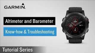 Tutorial  Altimeter and Barometer  Knowhow amp Troubleshooting [upl. by Ahsoem]