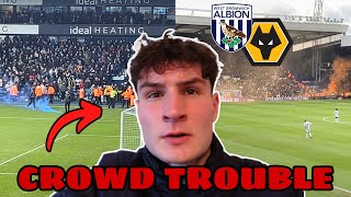 WEST BROM VS WOLVES  NASTY SCENES RUIN THE BLACK COUNTRY DERBY [upl. by Arreip163]