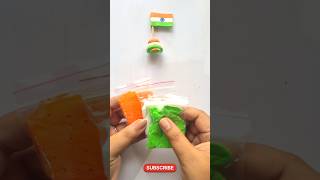 Indian flag clay mixing😱🔥🇮🇳 indianarmy indianflag colormixing shorts trending [upl. by Ellehcan]