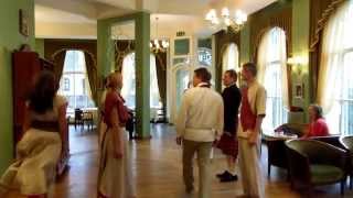 Burns Hornpipe Scottish Country Dance [upl. by Nynnahs]