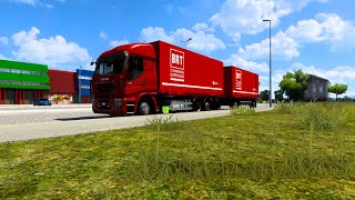 ETS2Casse mobili per corriere BRT Consegna veloce a Milano con Iveco stralis 480 [upl. by Eocsor262]