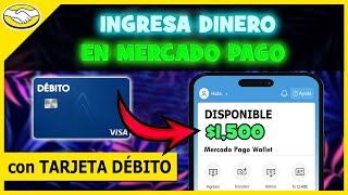 Cómo INGRESAR Dinero a Mercado Pago con Tarjeta de DÉBITO [upl. by Amathist808]