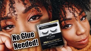 Eylure Pro Magnetic Lashes Review amp Demo  NO GLUE [upl. by Benoite]