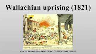 Wallachian uprising 1821 [upl. by Eilac362]