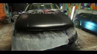 Plasti dip a hood tutorial [upl. by Tharp931]