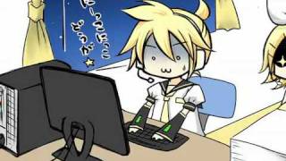 【Kagamine Len】 Hot Cocoa A restless nights song With English Romaji Lyrics [upl. by Yrekcaz504]