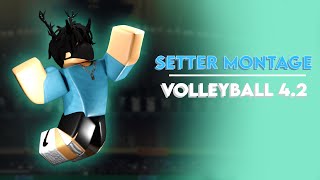 Setter Montage Volleyball 42 [upl. by Sucramraj]