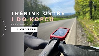 Silniční kolo svižně i do kopců 75km Ø 31km Vittoria plášť nevydržel [upl. by Hayyifas777]