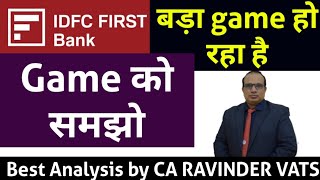 IDFC first Bank Exclusive  by CA Ravinder Vats [upl. by Neillij720]