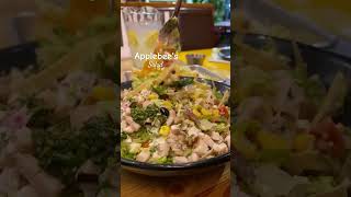 Literally soooo goood food salad applebees [upl. by Ahseyt747]