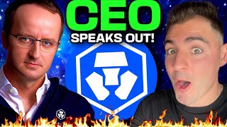 CEO KRIS SPEAKS OUT Cryptocom TAKES THE LEAD Over Coinbase CRO Coin PANIC SETTING IN [upl. by Kyd]