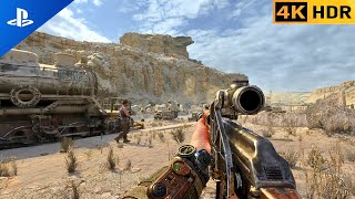 The Wastelands in Caspian Dessert  Ultra Realistic High Graphics 4K HDR Gameplay [upl. by Eirtemed730]