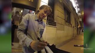 SEE REAL MADRIDS LUKA MODRIC SIGNING YOUR ITEM At Firma Stella we show your items being signed [upl. by Perrine]