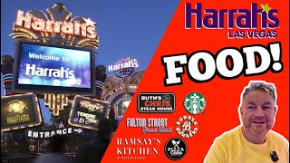 Harrah’s Las Vegas  FOOD OPTIONS [upl. by Eda]