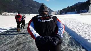 2017 jan Weissensee Carreteam op het grote meer [upl. by Ynabla]