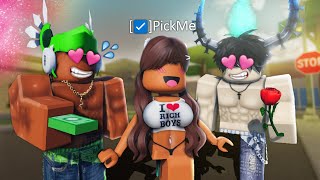 TOXIC PICK ME GIRL GIVES EBOYS ROBUX IN DA HOOD VOICE CHAT [upl. by Akeyla]