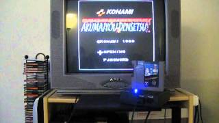 Akumaju Densetsu Castlevania 3 on Everdrive N8 On Clone [upl. by Firestone]