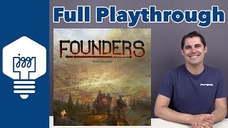 Founders of Gloomhaven Full Playthrough  JonGetsGames [upl. by Sigsmond]