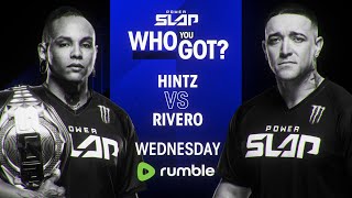 Power Slap 2 Ayjay Hintz vs Russel Rivero 2  Who You Got [upl. by Eselehs629]